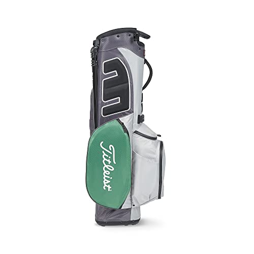 Titleist Players 4 StaDry Stand Bag 4-Way Top Gray/Green/Graphite