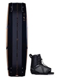 Hyperlite Rusty Pro Mens Wakeboard 143 W/Team OT Bindings Black/Gold 143cm