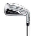TaylorMade Golf Stealth High Draw Iron Set Left Hand Graphite Regular Silver