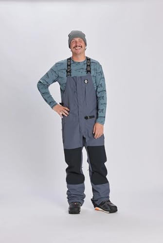 AIRBLASTER Men's Beast Snowboard Bib 2024 Night Spruce - Large