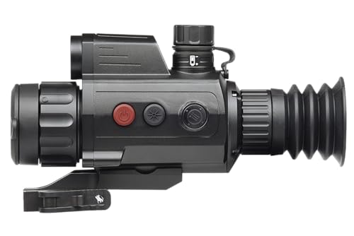 AGM Global Vision REFURBISHED Varmint LRF TS35-384 Thermal Rifle Scope with Laser Rangefinder Black