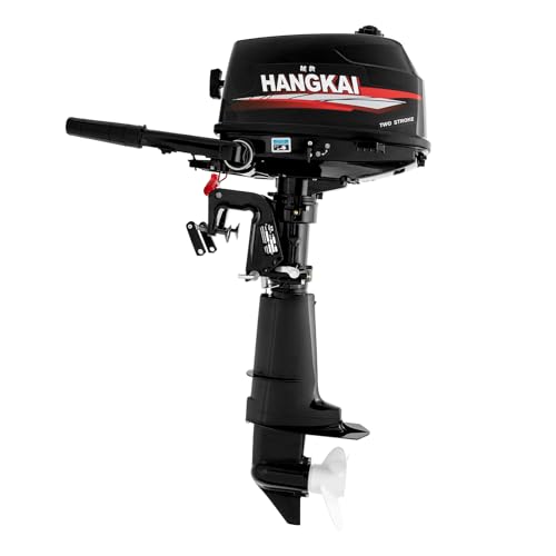 Wawuwao 2 Stroke 6HP Outboard Motor 102CC Short Shaft Gasoline Engine