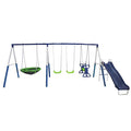 XDP RECREATION All Star Outdoor Kids Swing Set Blue