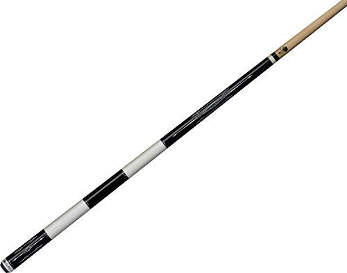 Lucasi Hybrid LHC99 Pool/Billiard Cue Stick Black & White Abalone Inlays
