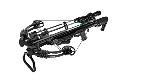 CenterPoint Archery Amped 425 Crossbow with Silent Crank Black