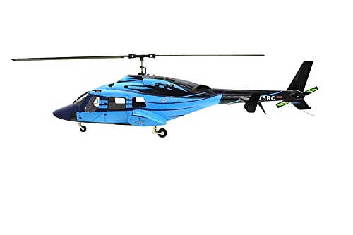 NOBRIM RC Helicopter 800 Size Blue Black Bell222 Fuselage V2 KIT