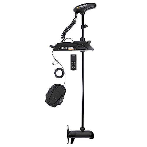 Minn Kota Terrova 80 lb. Thrust Trolling Motor with Dual Spectrum Chirp Sonar and Wireless Remote Black