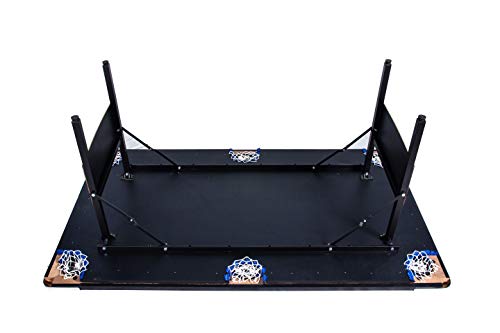 RACK Vega 6-Foot Folding Billiard/Pool Table Blue