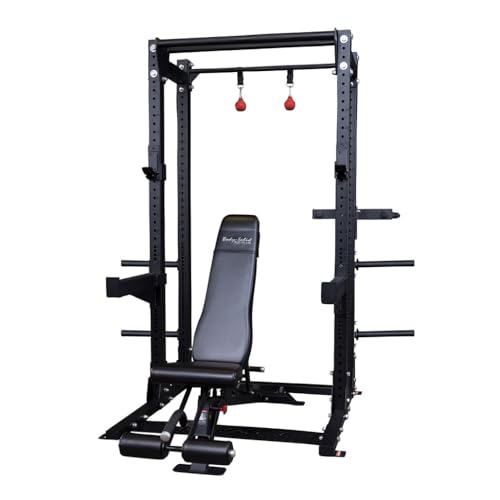 Body-Solid Pro Clubline Half Rack Package Black