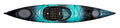 Perception Kayaks Carolina 12 Sit Inside Touring Kayak Dapper