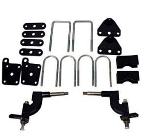 3G Lift Kit Combo with 10" Flash Wheels & Tires for EZGO RXV Golf Carts 2008-2013.5