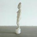 Artissance Acupuncture Female Figure Model Antique White 40" H