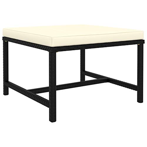 Xinxinxiang 6 Piece Patio Furniture Set with Cushions Black