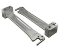 Push Industries Slalom Arm Extension Kit for MasterCraft Wakeboard Racks (Replaces OEM 53491) Silver