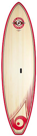 BIC Sport Wave Pro Wood Stand Up Paddleboard 9'1" Wood/Red