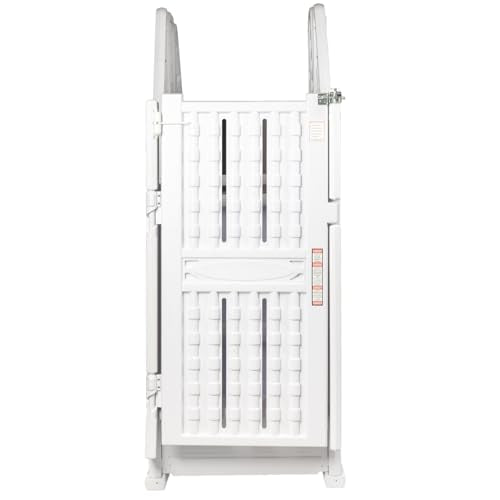 Aqua Select Everest Entry Step System Above Ground Pool 350 Lb Capacity White Steps