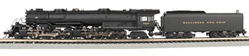 Bachmann EM-1 DCC Sound Steam Locomotive B&O #7628 N Scale Black