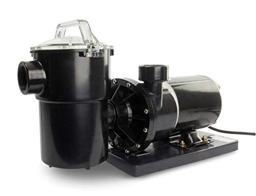 Rx Clear Patriot 24-Inch Sand Filter with 250 Lb Sand Capacity for Above Ground Swimming Pools | 2 HP Niagara Pool Pump Clear