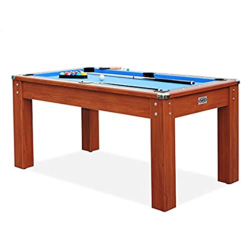 RACK Bolton 5.5-Foot Billiard/Pool Table Brown