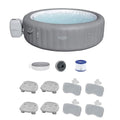 Bestway SaluSpa Grenada AirJet Inflatable Hot Tub Gray