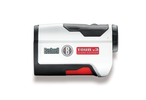 Bushnell Tour V3 Slope Edition Golf Laser Rangefinder White