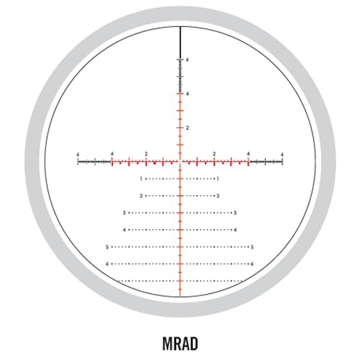 Vortex Viper HD 5-25x50 First Focal Plane Scope VMR-4 MRAD Reticle Black