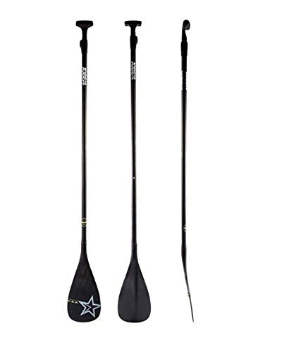 Seller123 Carbon Pro Adjust 3PC. SUP Paddle - Fibreglass Blade