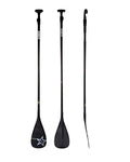 Seller123 Carbon Pro Adjust 3PC. SUP Paddle - Fibreglass Blade