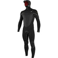 O'NEILL Psycho Tech Chest Zip Hooded Wetsuit 2022 Black/Black MT