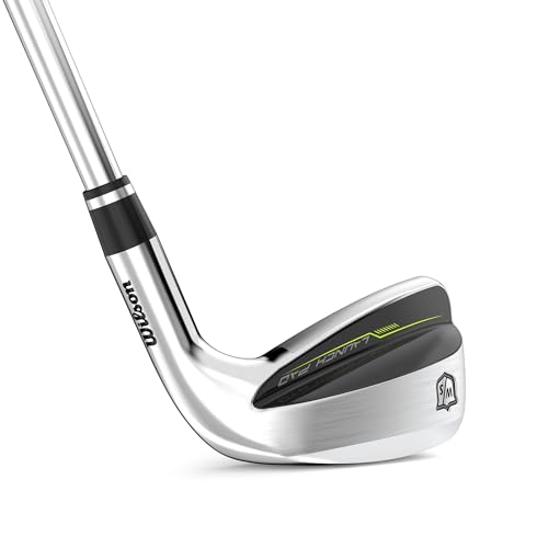 Wilson Staff Launch Pad 2 Men's Graphite Golf Irons - Right Hand, Senior, 5-PW, GW Silver
