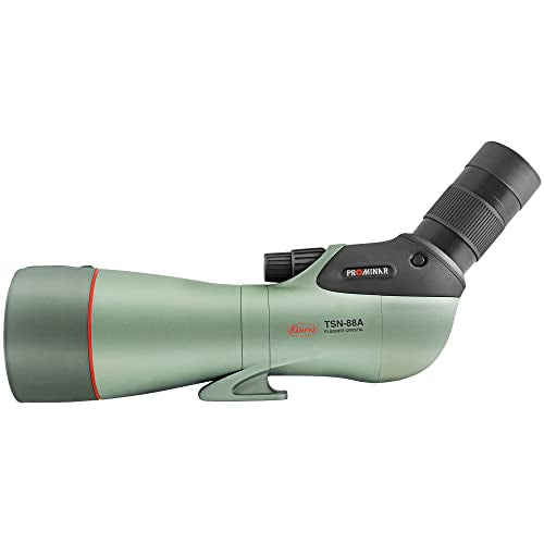 Kowa TSN-88A 88mm PROMINAR Spotting Scope Kit with TE-11WZ II WA-Zoom Eyepiece Angled Viewing