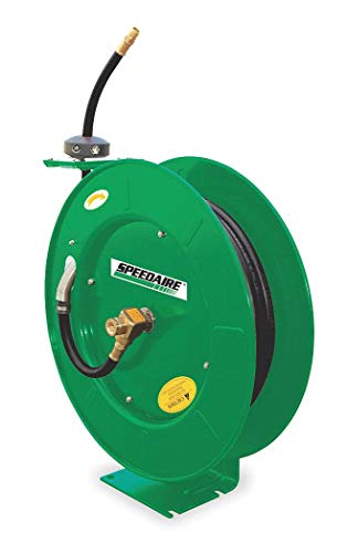 Speedaire Hose Reel 3/8 in 100 ft 300 psi Black