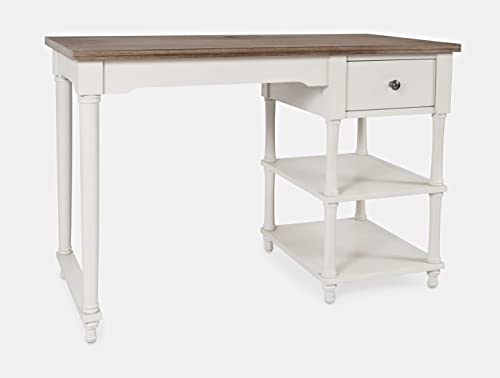 Jofran Inc. Grafton Farms USB Charging Desk and Chair Set Off-white