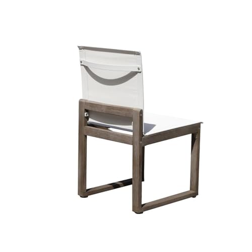 Pemberly Row 9-Piece Modern Aluminum Dining Set Brown