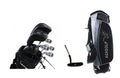 AGXGOLF Ladies Graphite Left Hand Golf Club Set w/Stand Bag (Black w/Grey)