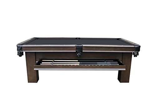 Empire USA Plank & Hide - Elias Billiard Pool Table (w/Drawer) Shadow Grey