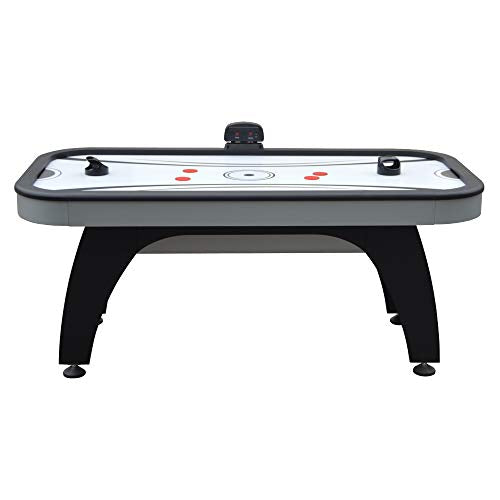 Hathaway Silverstreak Air Hockey Game Table Black