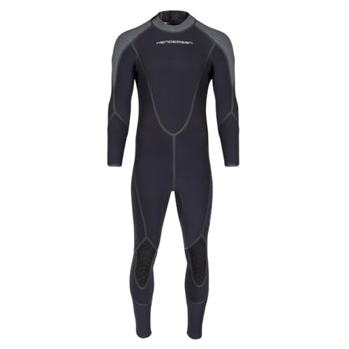 Henderson 5mm Men's Aqua Lock Back Zip Dive Fullsuit Black X-Large