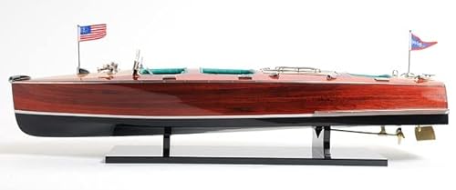 HomeRoots Chris Craft Triple Cockpit Large Model Multicolor
