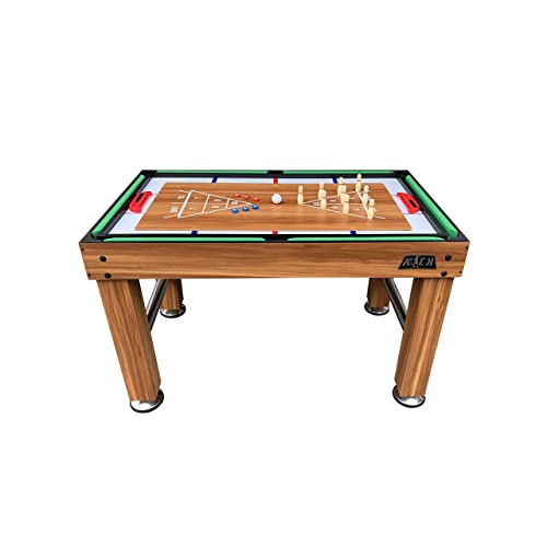 KICK Pentacle 55" 5-in-1 Multi Game Table Brown