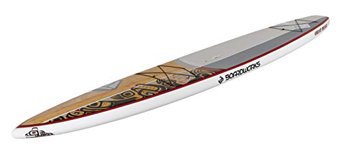 Boardworks Great Bear Touring Stand Up Paddleboard Bamboo/Red/White