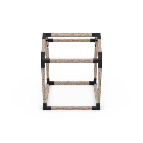 TOJAGRID Grid 30 Single Pergola Kit with Base for 6x6 Wood Posts