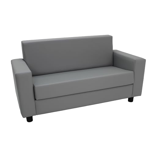 Factory Direct Partners Children's Reading Sofa Grey