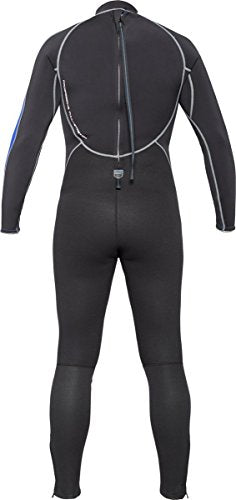 Bare Men's Velocity Ultra Wetsuit Blue 3MM | Omnired Material | Full Stretch Neoprene