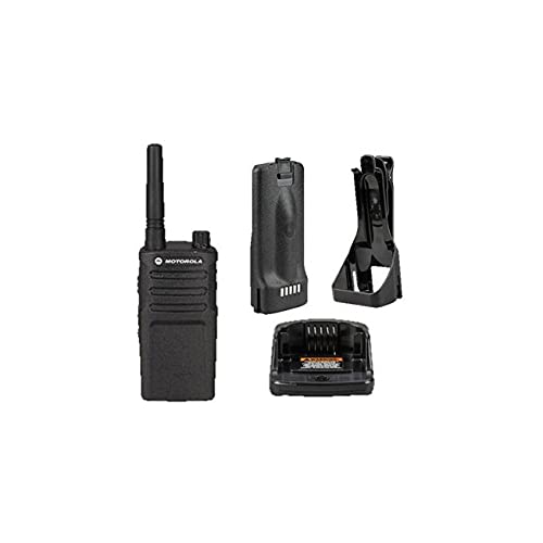 Motorola RMU2040 Two Way Radio Walkie Talkies 4 Pack Black (Renewed)