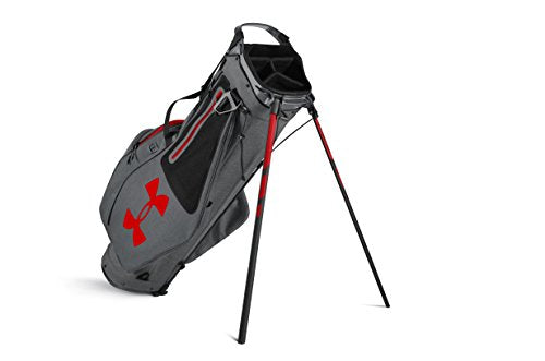 Under Armour Speedround Golf Stand Bag Graphite/Black/Red