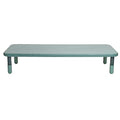 Children's Factory Angeles Baseline Kids Activity Table 14" Legs Teal