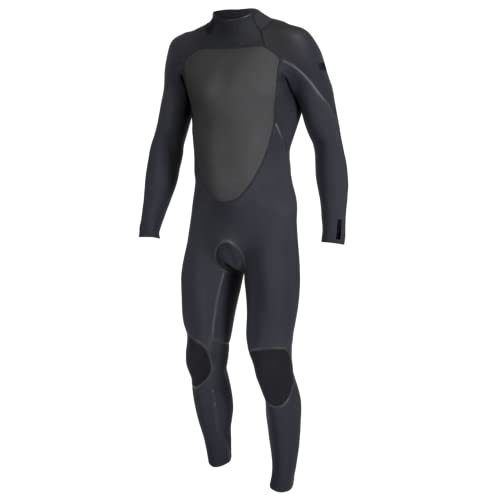 O'Neill Wetsuits 4/3mm Psycho Tech Back Zip Full Wetsuit Black/Black