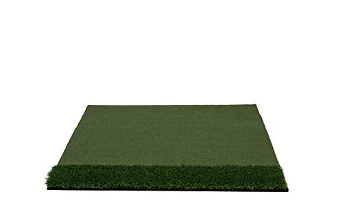 Motivo Golf StrikeDown Dual-Turf Tour Golf Hitting Mat Green