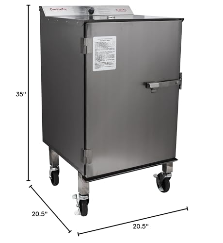 Smokin Tex Pro 1460 Series Electric Smoker 700W Stainless Steel Silver